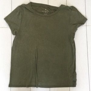Olive green tee